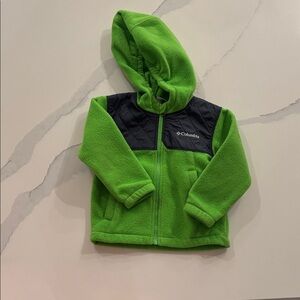 Columbia Vibrant Green Fleece Outerwear